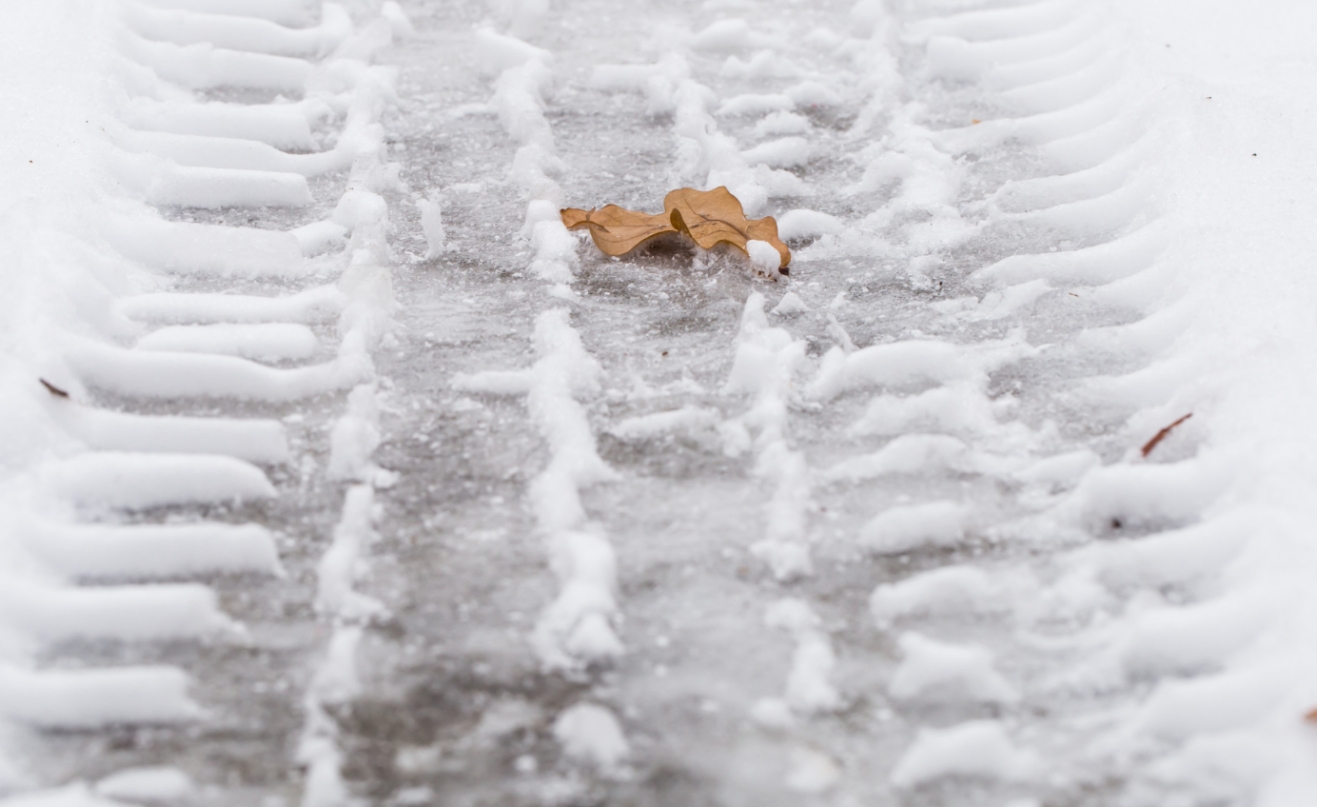 Zimowa nawałnica w Białymstoku: niska temperatura, silny wiatr i opady śniegu