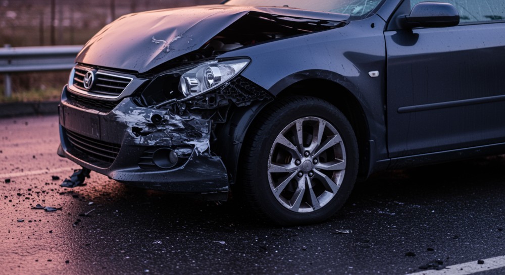 Dramatyczne zdarzenia na trasie Augustów – Białystok: motocyklista w szpitalu po zderzeniu