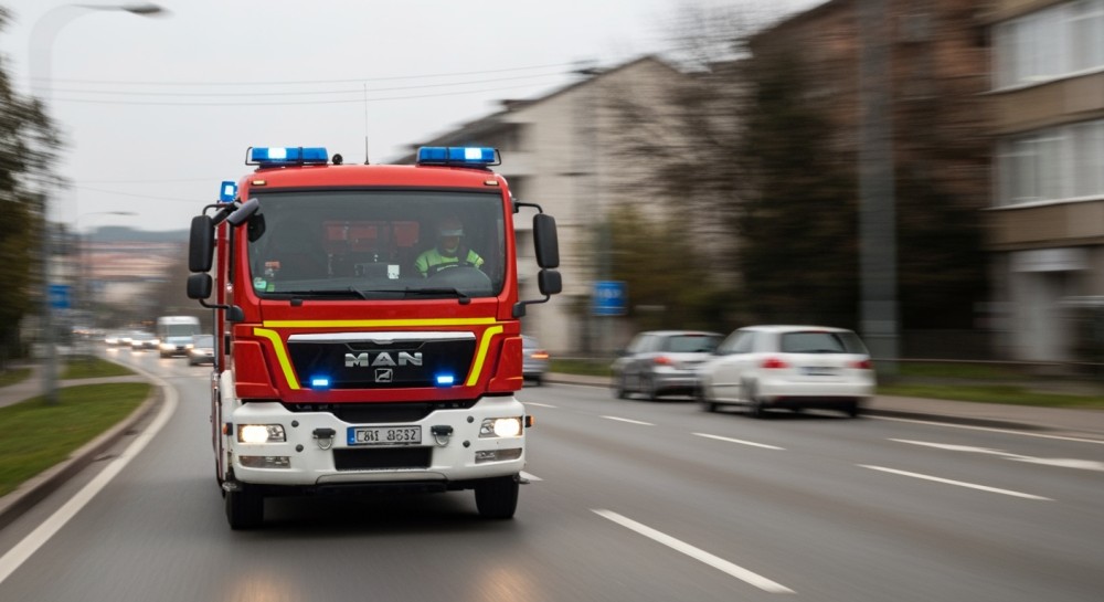 Podpalacz i przestępca w rękach policji