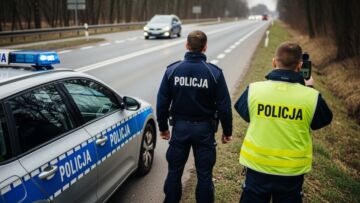 Kierowca połknął skręta podczas kontroli policji na Piastowskiej