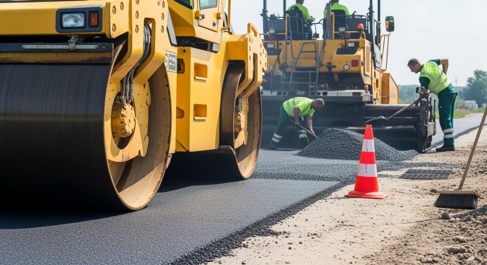 Nowa, 7-metrowa jezdnia w Poświętnem: Bezpieczniejszy transport dla rolników i mieszkańców