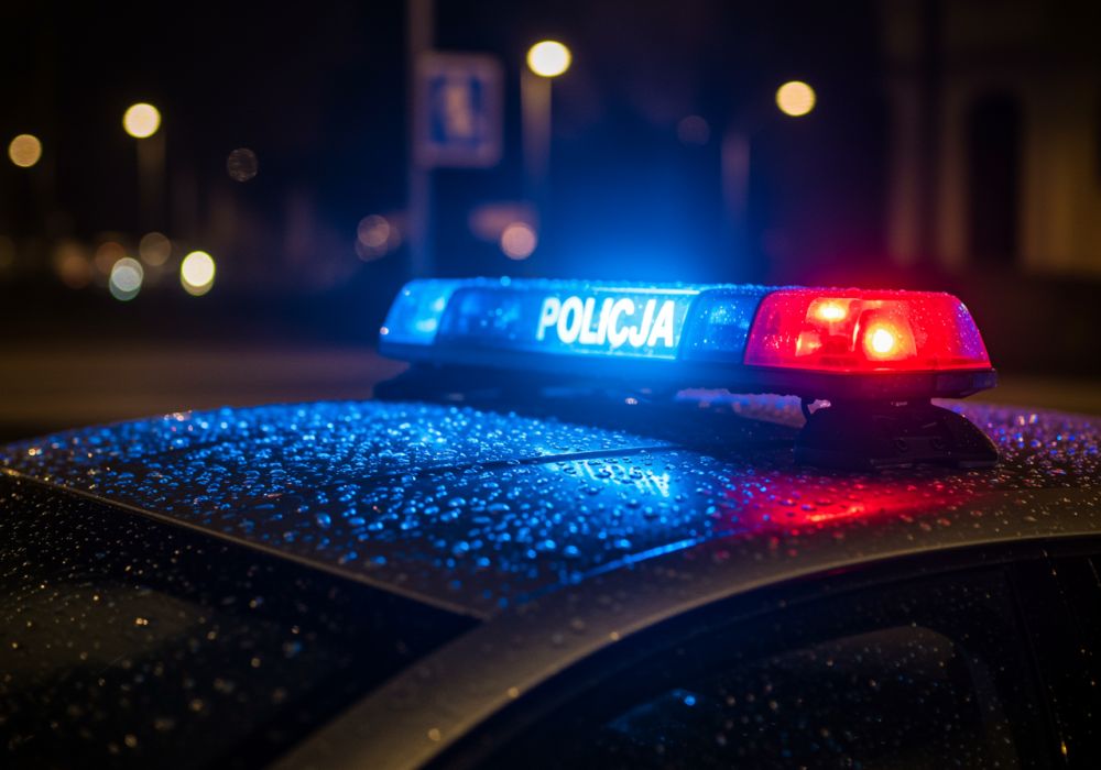 Mężczyzna z narkotykami zatrzymany podczas nielegalnego przechodzenia przez jezdnię