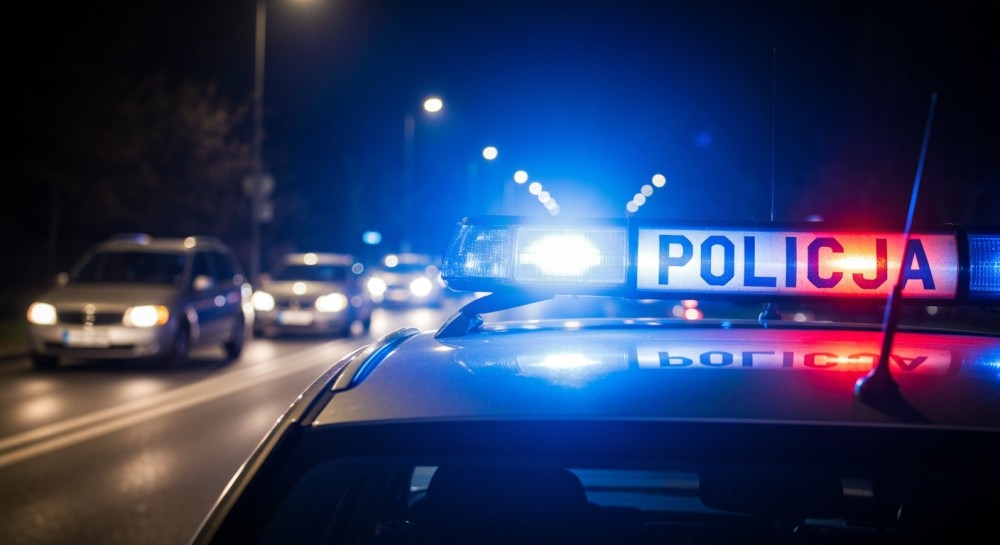 Kierowca w opałach po nerwowej reakcji na widok policji