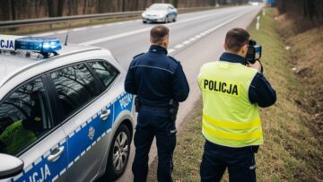 Kierowca bez uprawnień zatrzymany podczas kontroli w Łomży