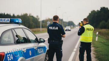 Zatrzymany 28-latek z narkotykami podczas kontroli drogowej w Augustowie