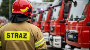 Wsparcie dla Druhów OSP i Strażaków PSP w walce z żywiołem w powiecie białostockim
