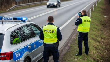 Motocyklista w szoku: co skłoniło go do ucieczki przed policją?